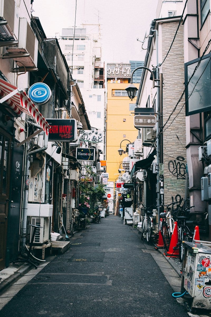 渋谷 Cat Street の様子